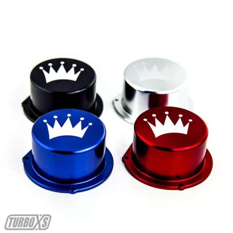 Turbo XS 15 - 16 Subaru WRX Billet Aluminum Vacuum Pump Cover - Blue - Engine Covers - Turbo XS