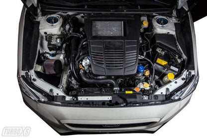 Turbo XS 15 - 16 Subaru WRX/STI Billet Aluminum Radiator Stay - Black - Radiator Stays - Turbo XS