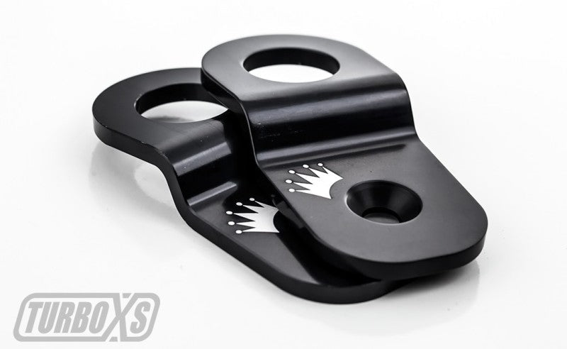Turbo XS 15 - 16 Subaru WRX/STI Billet Aluminum Radiator Stay - Black - Radiator Stays - Turbo XS