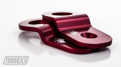 Turbo XS 15 - 16 Subaru WRX/STI Billet Aluminum Radiator Stay - Red - Radiator Stays - Turbo XS