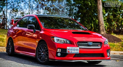 Turbo XS 15 - 17 Subaru WRX/STI License Plate Relocation Kit - License Plate Relocation - Turbo XS