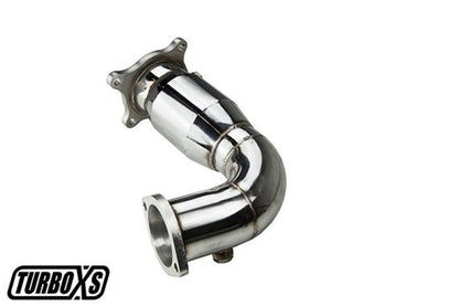 Turbo XS 2015+ Subaru WRX Front Pipe w/ Catalytic Converter - Connecting Pipes - Turbo XS