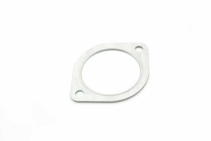 Turbo XS 76mm (3in) ID 2 Hole 105mm Bolt Hole Distance 7 Layer 304SS 1.75mm Thick Gasket - Exhaust Gaskets - Turbo XS