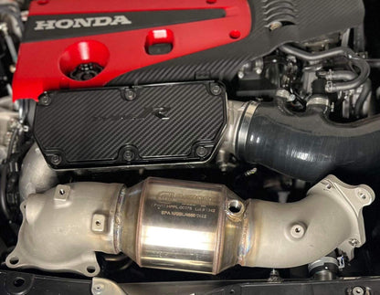 Two Step Performance High Efficiency Downpipe Upgrade Honda Civic Type R FK8 FL5 2.0T & 2024+ Acura Integra Type S 2.0T DE5 - Downpipes - Two Step Performance