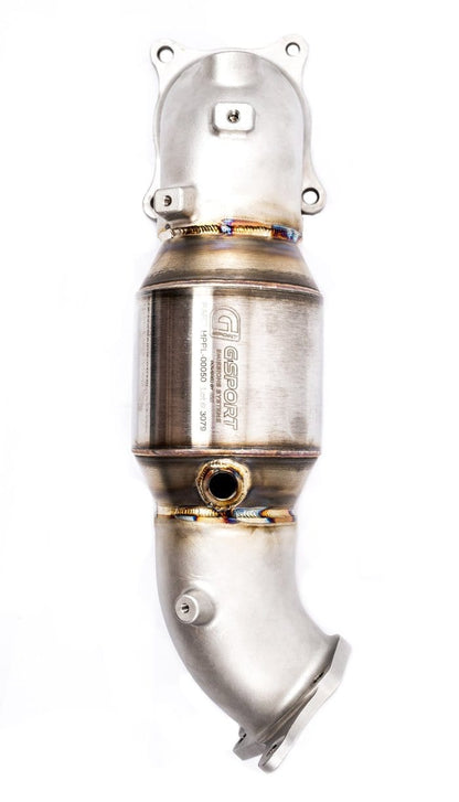 High Volume Downpipe Upgrade for 2017 - 2021 Honda Civic Type R FK8 -Top View