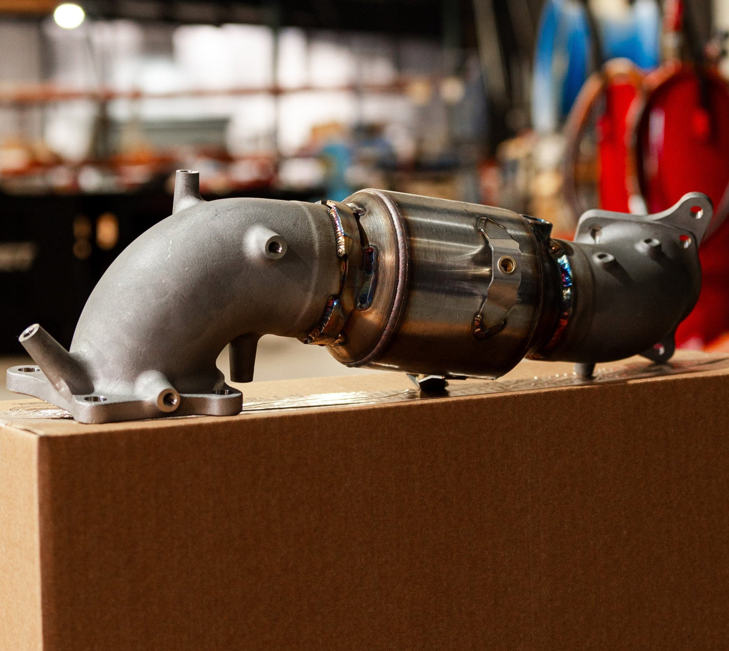 Two Step Perfromance High Efficiency Downpipe Upgrade Honda Civic, Accord, Acura Integra 1.5T - Exhaust Components - Two Step Performance