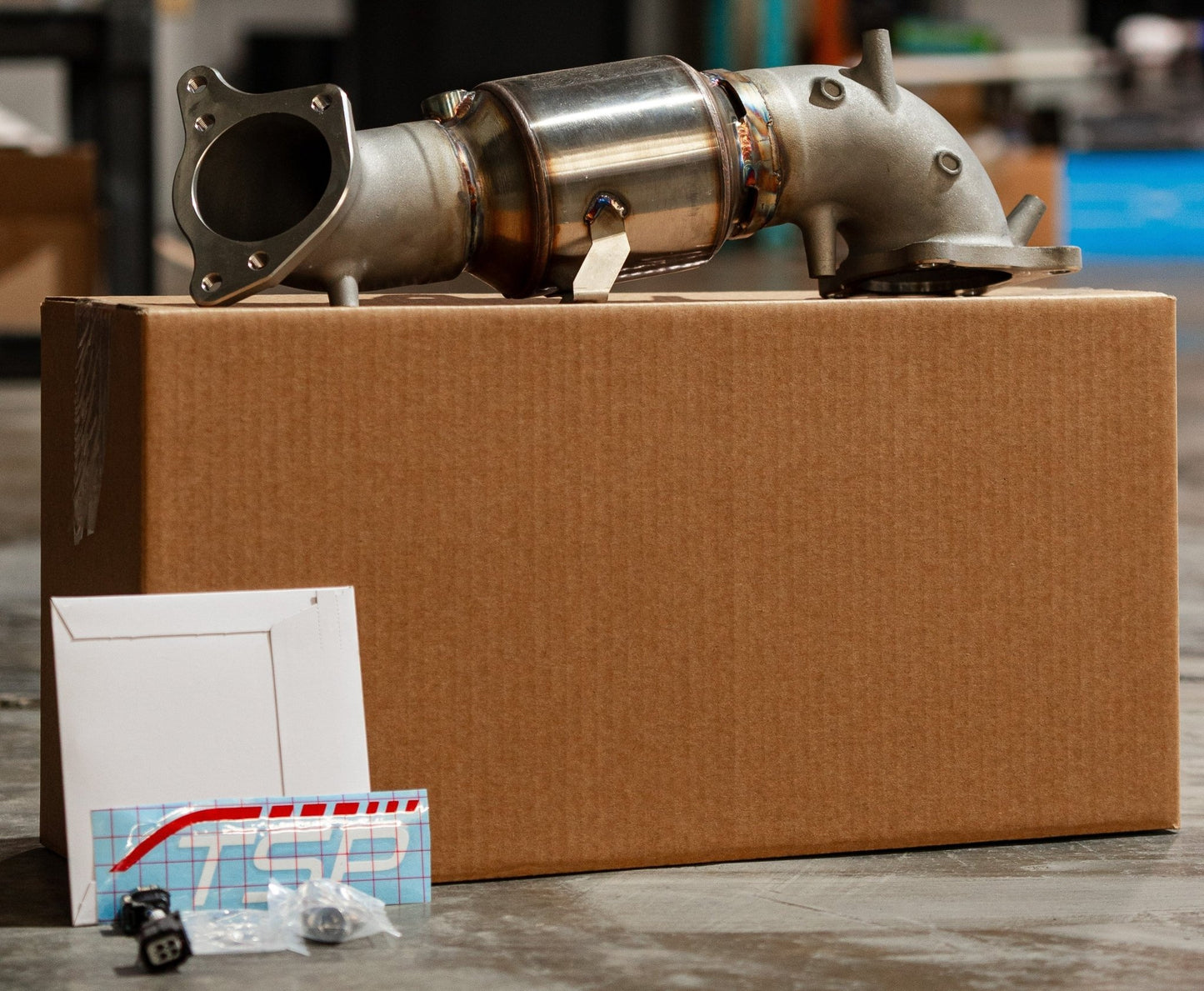 Two Step Perfromance High Efficiency Downpipe Upgrade Honda Civic, Accord, Acura Integra 1.5T - Exhaust Components - Two Step Performance