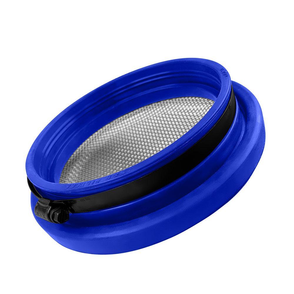 Universal S&B Turbo Screen Guard W/ Velocity Stack (Blue) (77 - 30XX) - Turbo Kit Accessory - S&B Filters