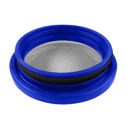 Universal S&B Turbo Screen Guard W/ Velocity Stack (Blue) (77 - 30XX) - Turbo Kit Accessory - S&B Filters