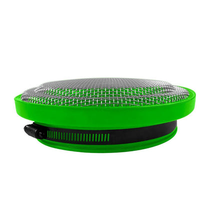 Universal S&B Turbo Screen Guard W/ Velocity Stack (Green) (77 - 30XX) - Turbo Kit Accessory - S&B Filters