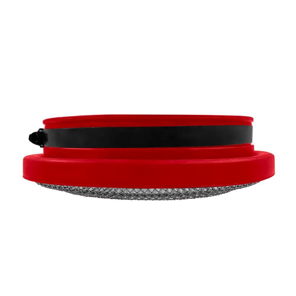 Universal S&B Turbo Screen Guard W/ Velocity Stack (Red) (77 - 30XX) - Turbo Kit Accessory - S&B Filters