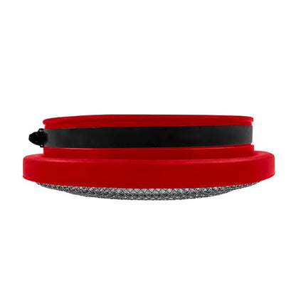 Universal S&B Turbo Screen Guard W/ Velocity Stack (Red) (77 - 30XX) - Turbo Kit Accessory - S&B Filters