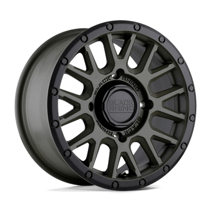 Black Rhino LA PAZ UTV Olive Drab Green W/ Black Lip 15x7 +51 4x110mm 80.2mm