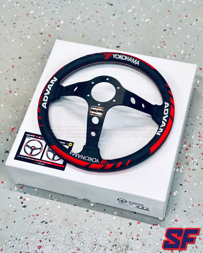 VERTEX x YOKOHAMA LEATHER LIMITED 330MM Steering Wheels