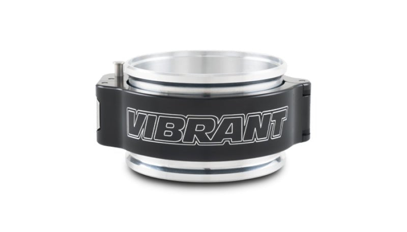 Vibrant 3in O.D. Aluminized HD 2.0 Clamp Assembly - Anodized Black-Clamps-Vibrant
