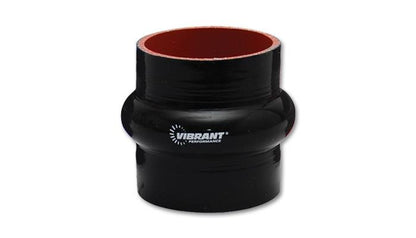 Vibrant 4 Ply Reinforced Silicone Hump Hose Connector - 5in I.D. x 3in long (BLACK)-Silicone Couplers & Hoses-Vibrant