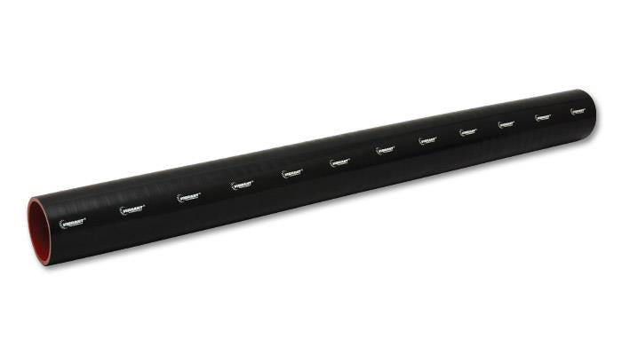 Vibrant 4 Ply Reinforced Silicone Straight Hose Coupling - 1.75in I.D. x 36in long (Black)-Silicone Couplers & Hoses-Vibrant