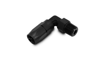 Vibrant Male NPT 90 Degree Hose End Fitting -12AN - 1/2 NPT-Fittings-Vibrant