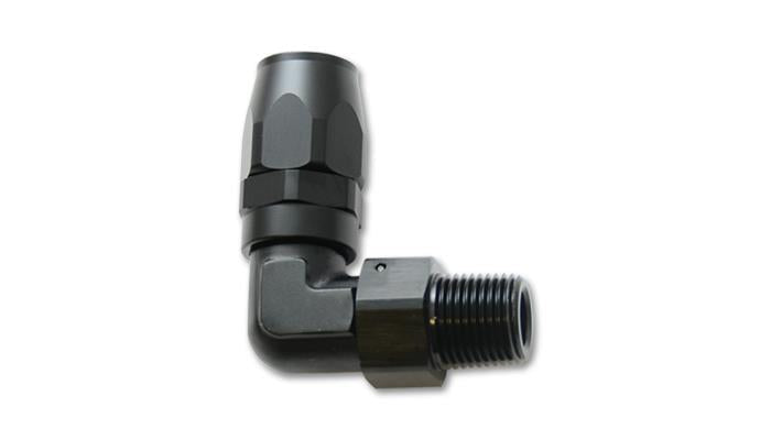 Vibrant Male NPT 90 Degree Hose End Fitting -12AN - 3/4 NPT-Fittings-Vibrant