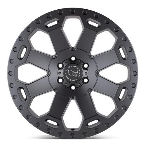 Black Rhino WARLORD Matte Gunmetal 17x9 0 5x139.7mm 78.1mm