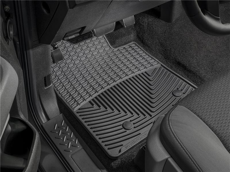 WeatherTech 00-06 BMW X5 Front Rubber Mats - Black-Floor Mats - Rubber-WeatherTech