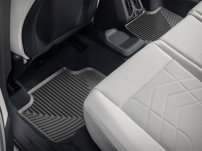 WeatherTech 16-26 BMW X1 28i / 18-26 BMW X2 28i Rear All-Weather Floor Mats - Grey-Floor Mats - Rubber-WeatherTech
