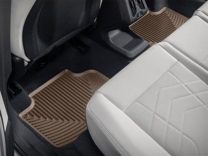 WeatherTech 16-26 BMW X1 28i / 18-26 BMW X2 28i Rear All-Weather Floor Mats - Tan-Floor Mats - Rubber-WeatherTech