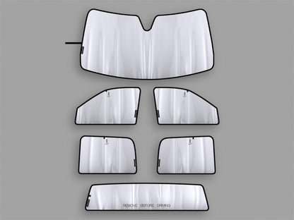 WeatherTech 2009+ Dodge Ram Truck 1500 Crew Cab TechShade Full Vehicle Kit Window Shades