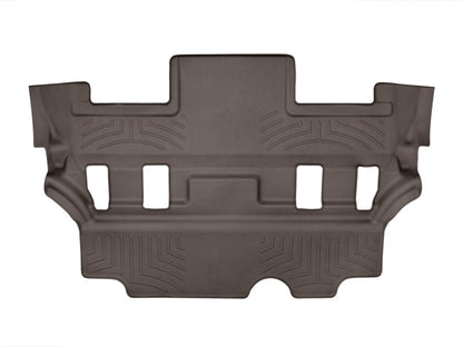 WeatherTech 2015+ Cadillac Escalade Rear FloorLiner - Cocoa Floor Mats - Rubber