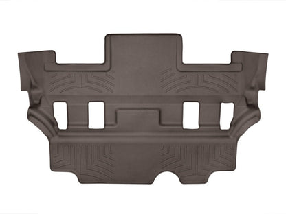 WeatherTech 2015+ Cadillac Escalade Rear FloorLiner - Cocoa Floor Mats - Rubber