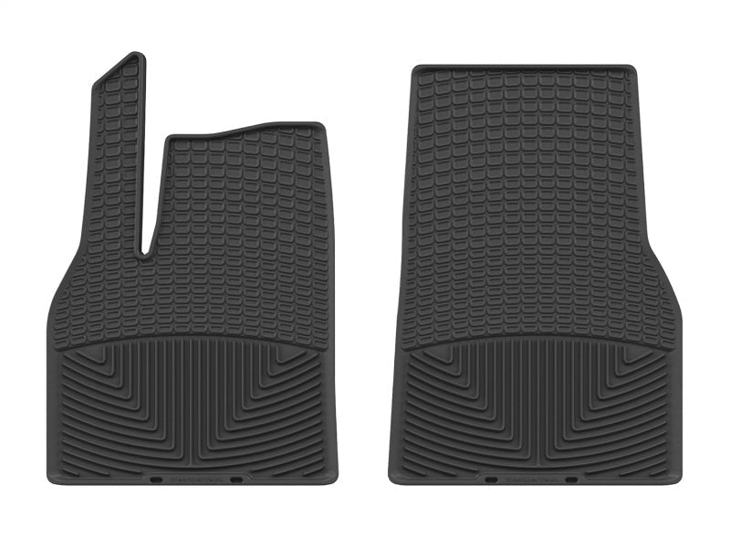 WeatherTech 2026 Tesla Model Y Juniper Front All-Weather Floor Mats - Black-Floor Mats - Rubber-WeatherTech
