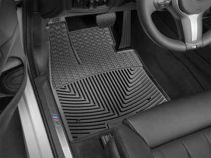 WeatherTech 2026 Tesla Model Y Juniper Front All-Weather Floor Mats - Black-Floor Mats - Rubber-WeatherTech