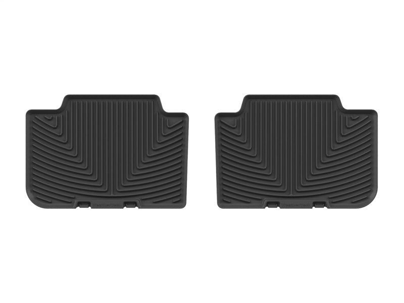 WeatherTech 25-26 BMW X3 30/M50 Rear All-Weather Floor Mats - Black-Floor Mats - Rubber-WeatherTech