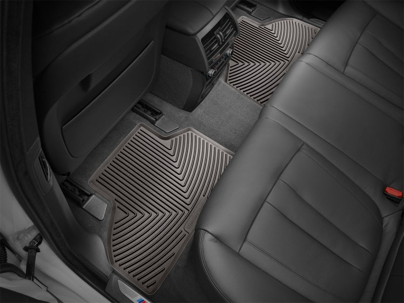WeatherTech 25-26 BMW X3 30/M50 Rear All-Weather Floor Mats - Cocoa-Floor Mats - Rubber-WeatherTech