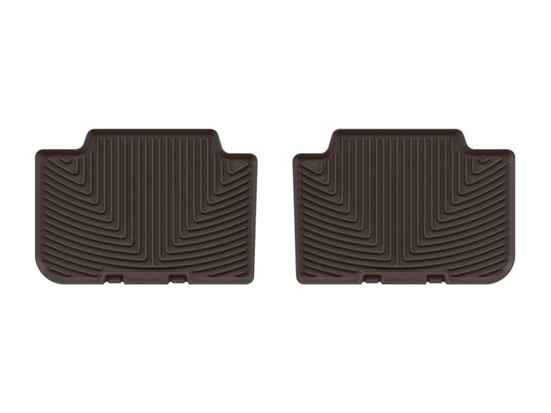 WeatherTech 25-26 BMW X3 30/M50 Rear All-Weather Floor Mats - Cocoa-Floor Mats - Rubber-WeatherTech