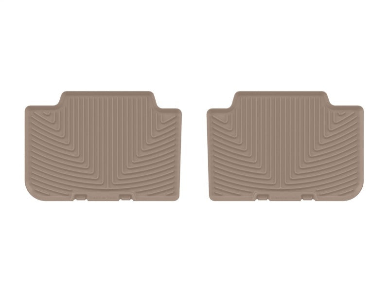 WeatherTech 25-26 BMW X3 30/M50 Rear All-Weather Floor Mats - Tan-Floor Mats - Rubber-WeatherTech
