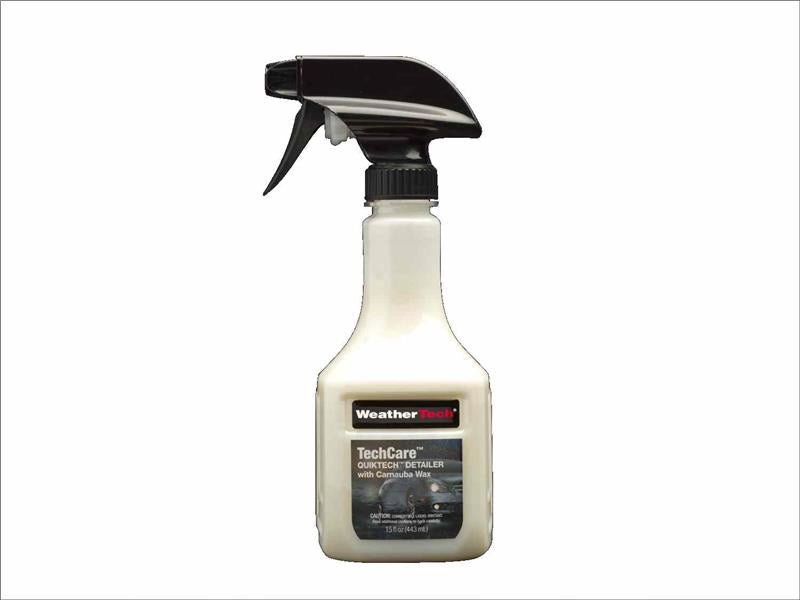 WeatherTech TechCare QuikTech Detailer w/ Carnauba Wax 18oz Bottle-Washes & Soaps-WeatherTech