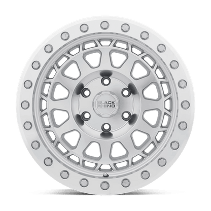 Black Rhino PRIMM Silver W/ Mirror Face Mach Rg 17x9 0 8x165.1mm 122.4mm