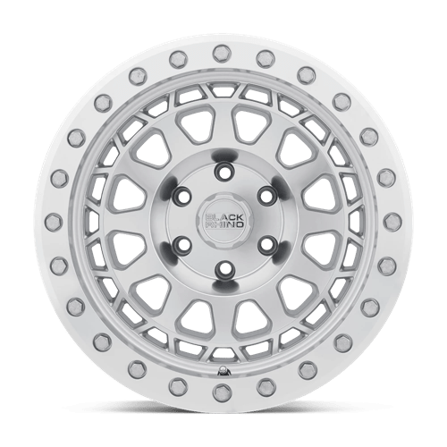 Black Rhino PRIMM Silver W/ Mirror Face Mach Rg 17x9 0 8x170mm 125.1mm