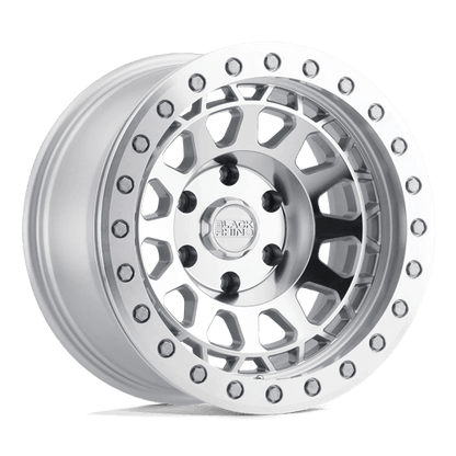 Black Rhino PRIMM Silver W/ Mir Face & Lip Edge 17x9 +12 8x180mm 125.1mm