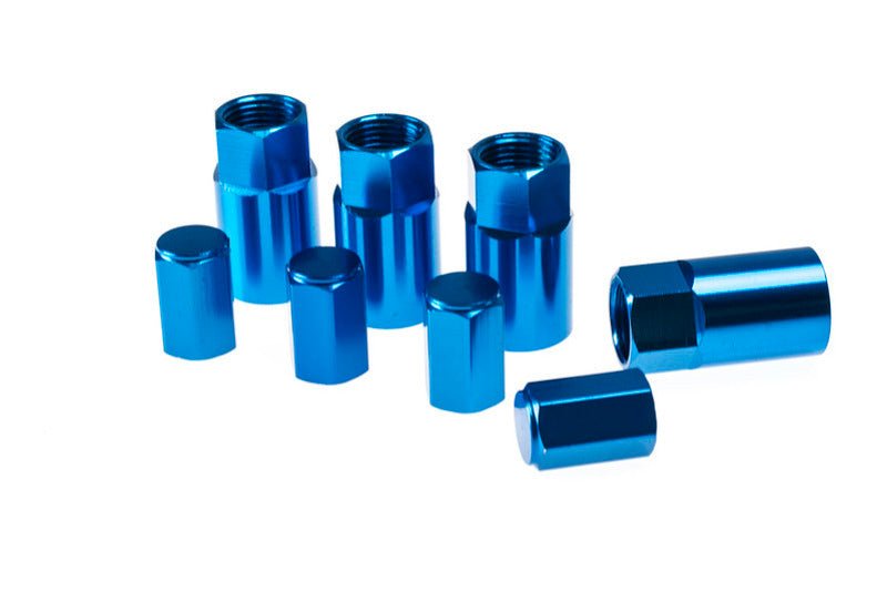 Wheel Mate Aluminum TPMS Valve Stem Cover - Blue Anodize-Valve Stems-Wheel Mate