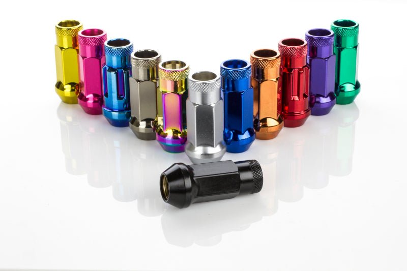 Wheel Mate Muteki SR48 Open End Lug Nuts - Orange 12x1.50 48mm **SPECIAL ORDER - MIN ORDER 60 SETS**-Lug Nuts-Wheel Mate