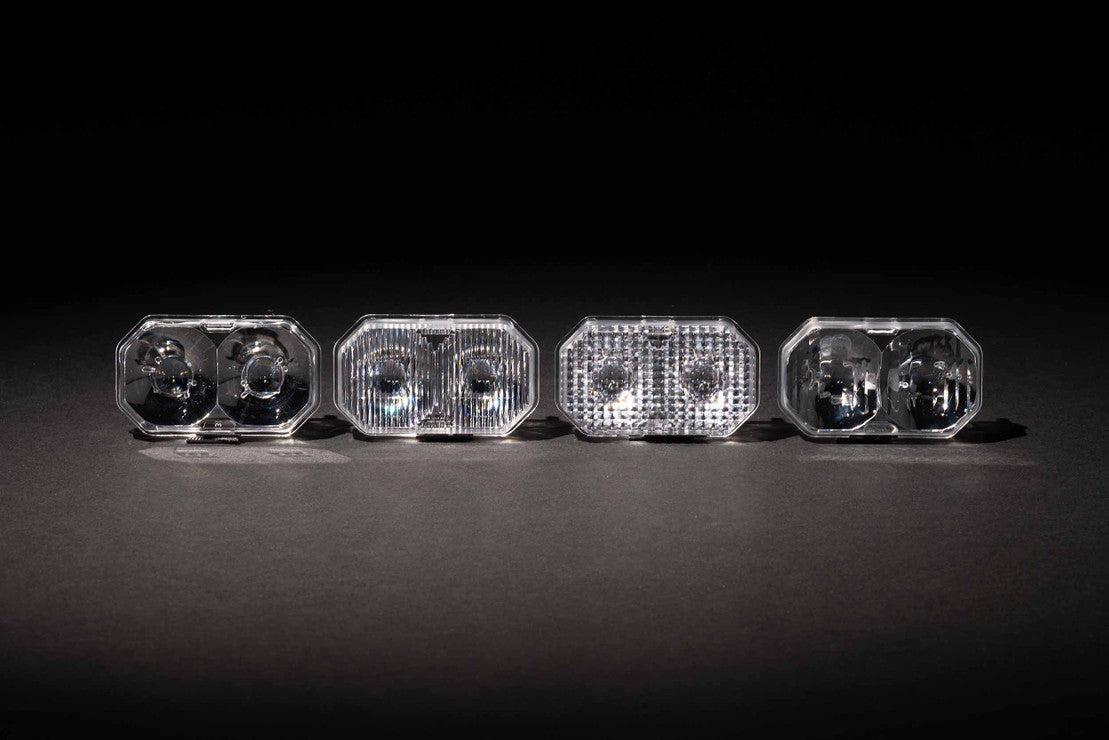 White: Morimoto 2Banger Replacement Lens Optics - Lens - Morimoto