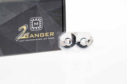 White: Morimoto 2Banger Replacement Lens Optics - Lens - Morimoto