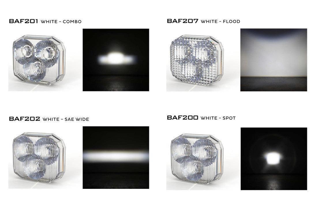 White: Morimoto 4Banger Replacement Lens Optics - Lens - Morimoto