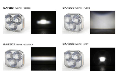 White: Morimoto 4Banger Replacement Lens Optics - Lens - Morimoto