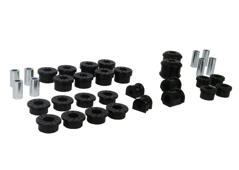 Whiteline 02 - 05 Honda Civic 7th Gen Essential Front and Rear Vehicle Kit - Sway Bar Bushings - Whiteline