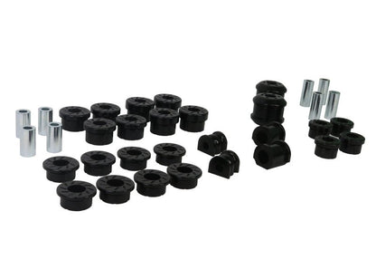 Whiteline 02 - 05 Honda Civic 7th Gen Essential Front and Rear Vehicle Kit - Sway Bar Bushings - Whiteline