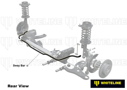 Whiteline 06 - 11 Honda Civic FD2 Type R BHF77Z Front Sway Bar (27mm) - Sway Bars - Whiteline