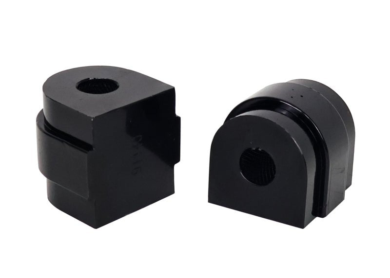 Whiteline 07 - 11 BMW 328i Base 16mm Sway Bar Bushings w/ Grease - Retaining Knurled ID - Sway Bar Bushings - Whiteline